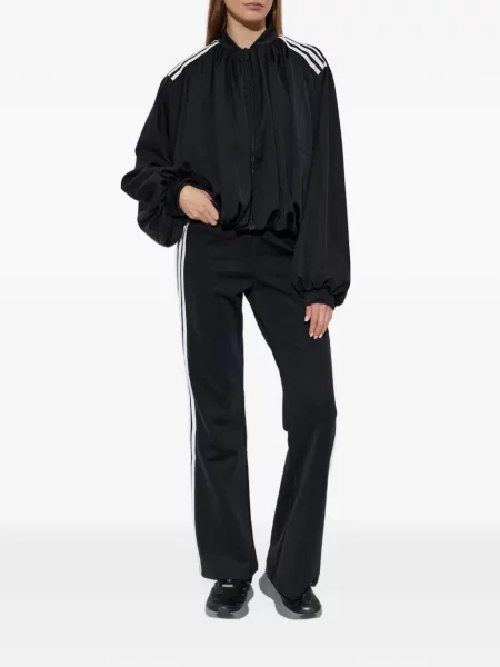 Top Adidas din satin alergare negru