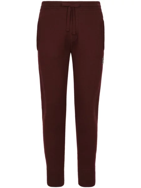 Pantaloni Dolce & Gabbana tricotate maro