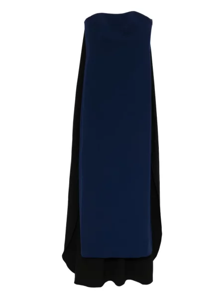 Osłona sukienka ołówkowa Amsale niebieska