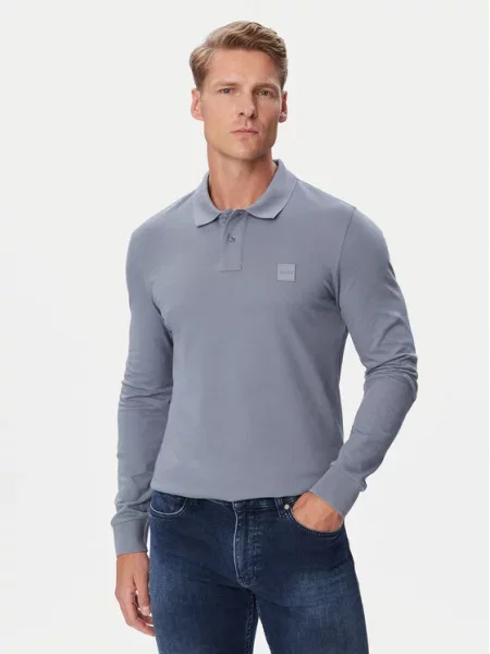 BOSS Polo majica modra