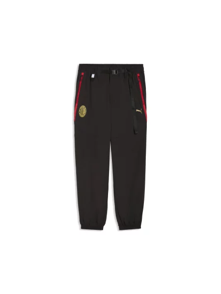 Spodnie AC Milan PUMATECH Winterized o luźnym kroju Akcesoria S czarny