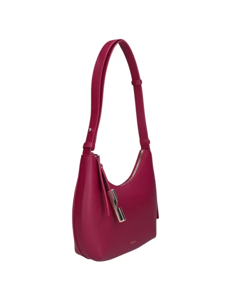 Torebka Furla skórzana różowa