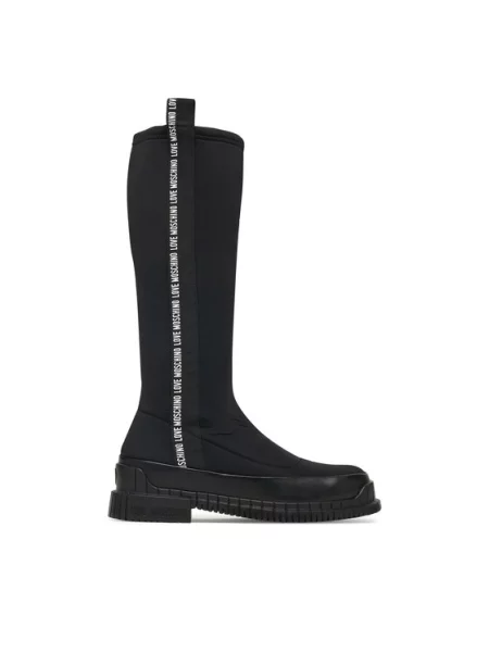 Csizma LOVE MOSCHINO fekete