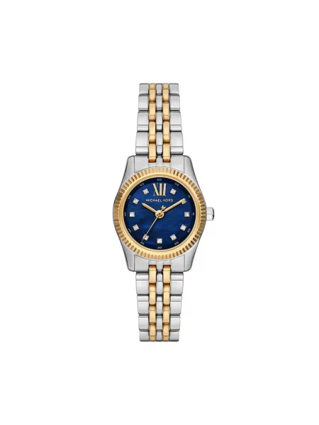 MICHAEL Michael Kors Analógové hodinky LEXINGTON zafírová / zlatá / strieborná / priehľadná