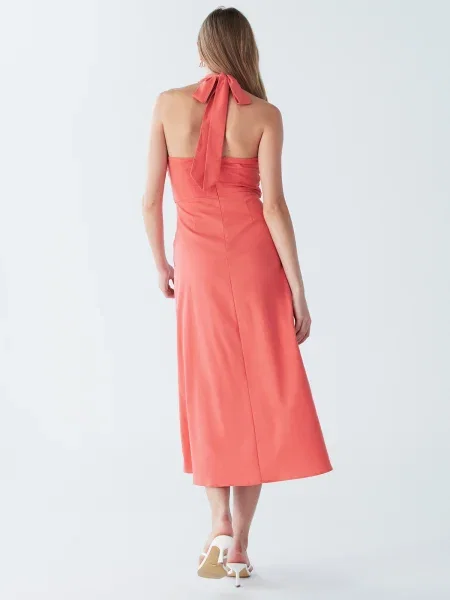 BWLDR Rochie somon portocaliu