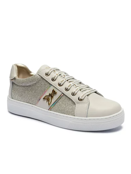 Patrizia Pepe Bőr sneakers tornacipő