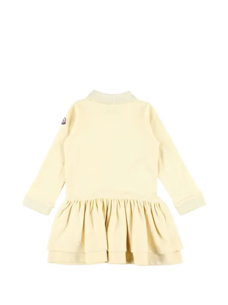 Sukienka dziecięca Moncler Enfant żółta