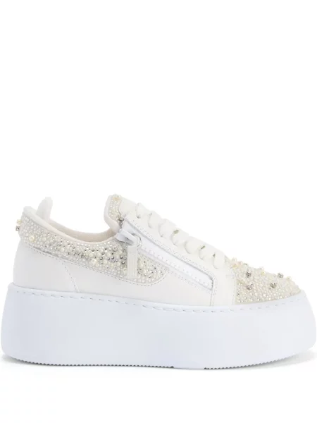 Sneakerși Giuseppe Zanotti alb