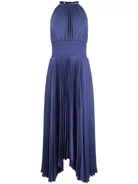 Rochie A.l.c. plisată de costum albastru