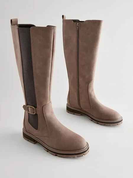 Next Cizme deschis maro