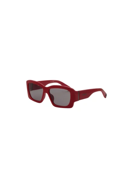 Okulary przeciwsłoneczne Jacquemus czerwone
