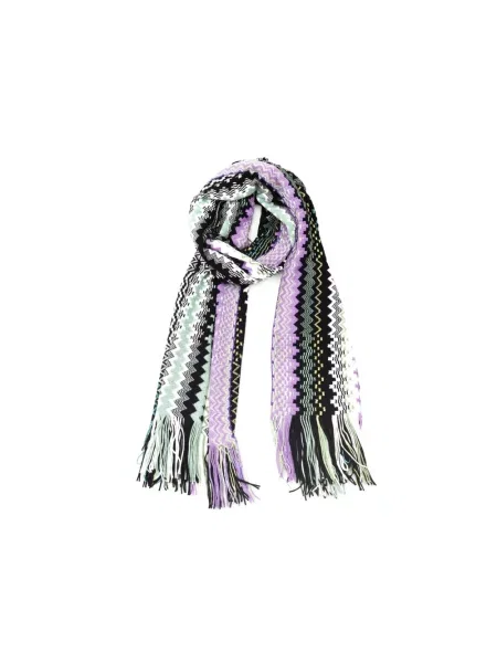 Szal Missoni w geometryczne wzory