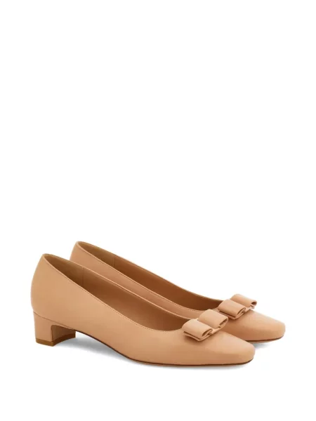Pantofi cu toc Ferragamo cu funde