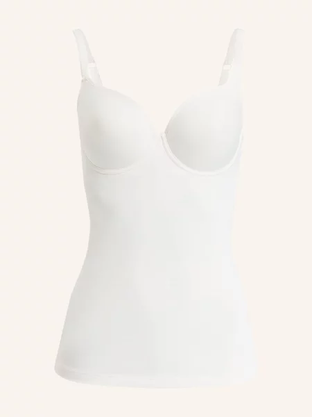 Mey Koszulka Z Biustonoszem Z Serii Joan beige beżowa