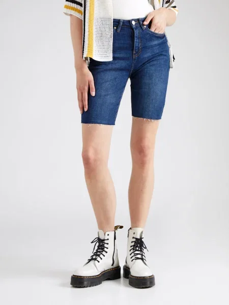 Pantaloni scurți din denim Sublevel albastru