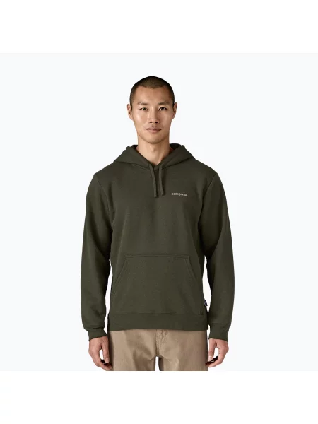 Мъжки суитшърт Patagonia Boardshort Logo Uprisal Hoody basin green зелено