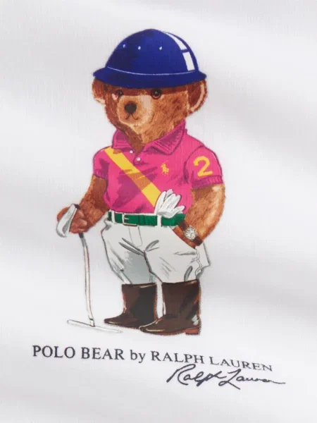 Sukienka dziecięca Polo Ralph Lauren biała