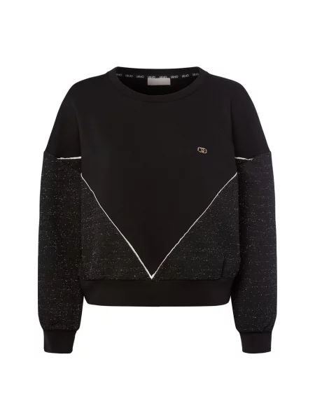 Liu Jo Collection Bluza Kobiety jednolity S czarny