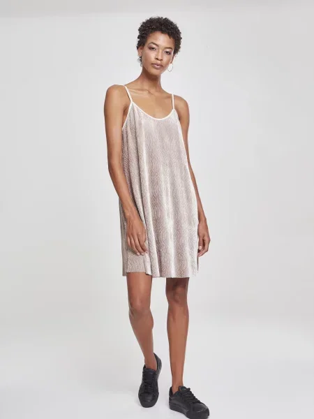 Rochie Urban Classics de catifea negru