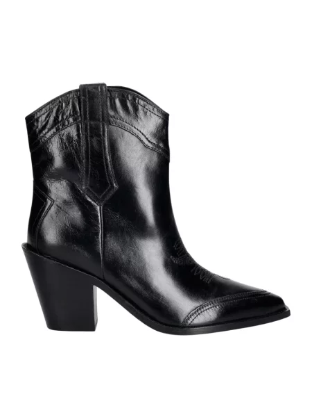 Botki Zadig & Voltaire skórzane czarne