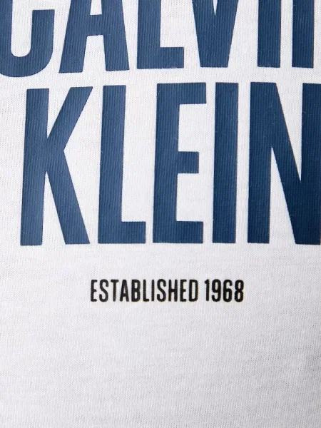 Calvin Klein Jeans тениска мъжка от бяло