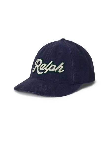 Czapka z daszkiem Polo Ralph Lauren z logo z twillu niebieska