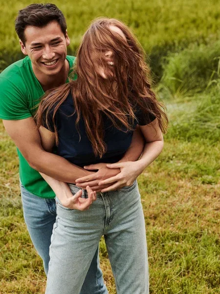 Tričko Fruit Of The Loom zelené