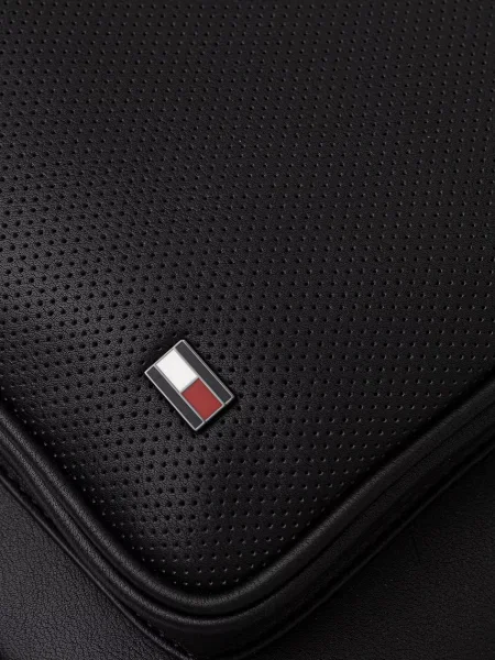 Tommy Hilfiger раница мъжка от имитация на кожа черно