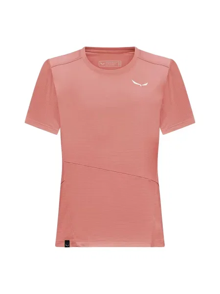 T-shirt Salewa Puez Sporty Dry różowa