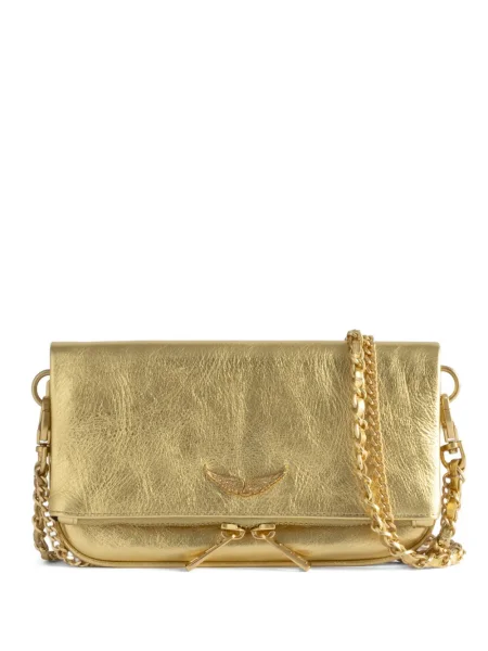 Body Zadig&voltaire din piele auriu