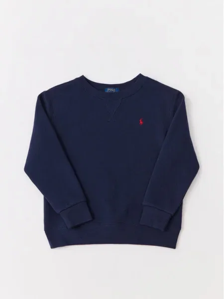 Polo Ralph Lauren Bluză Logo Embroidery Bleumarin