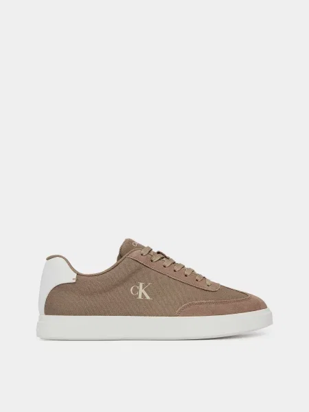 Кеди низькі Calvin Klein LOW PROF CUPSOLE CV світло-коричневий коричневі