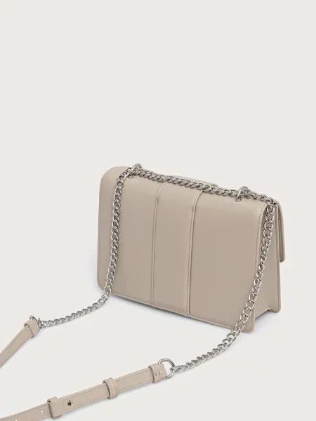 Armani Exchange keresztpántos táska női műbőr bézs