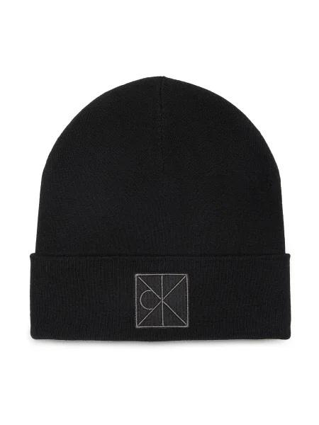 Calvin Klein Căciulă alb kitt negru