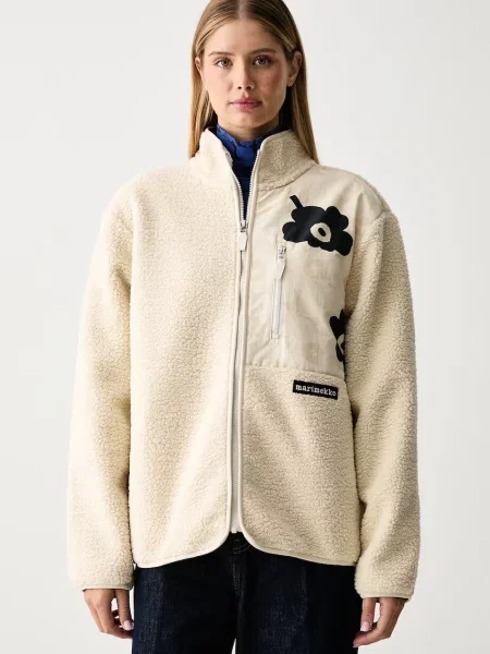Marimekko jachetă scurtă pentru femei bej
