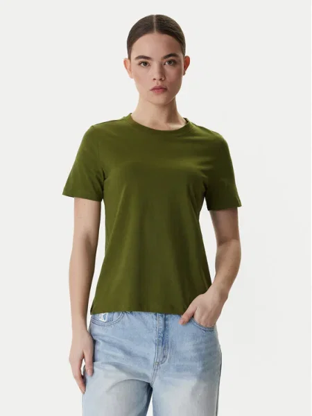 VERO MODA Tricou VMPAULINA oliv verde