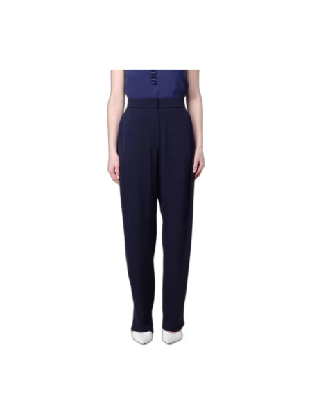 Spodnie Emporio Armani niebieskie