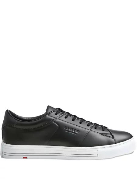Sneakerși Lloyd din piele negru