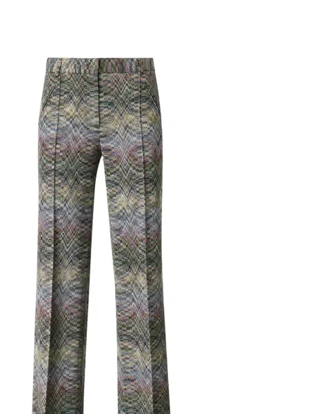 Nohavice Missoni sivá