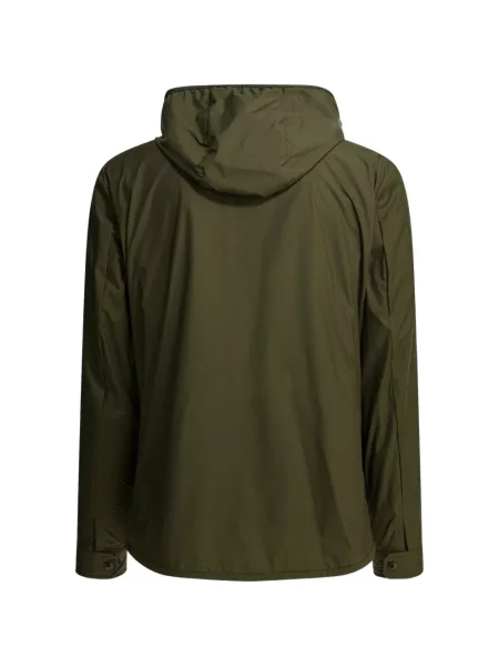 Geacă Moncler cu glugă verde