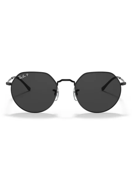 Okulary przeciwsłoneczne Ray-Ban Jack black/black polarized czarne