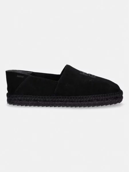 HUGO Espadrile Sannes Slon SD negru