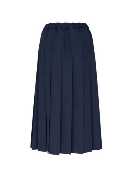 Spódnica midi dziecięca Comme Des Garcons Girl niebieska