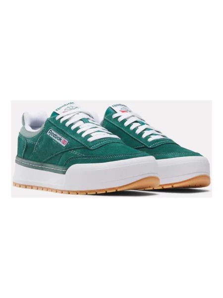 Sneakersy Reebok Classic skórzane zielone