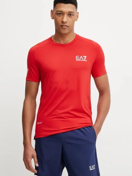 Póló Ea7 Emporio Armani piros