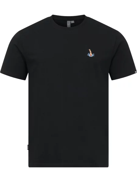 Ragwear Tričko tělová / chladná modrá / červená černá