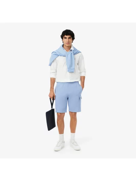 Шорты Lacoste голубые