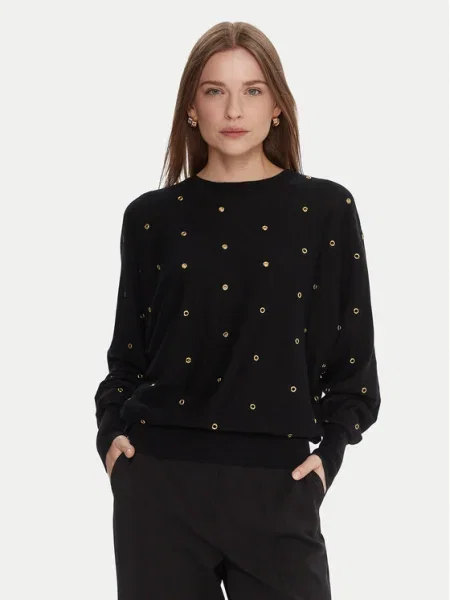 Lola Casademunt by Maite Pulover Oversize negru