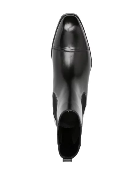 Botine chelsea Tom Ford din piele negru