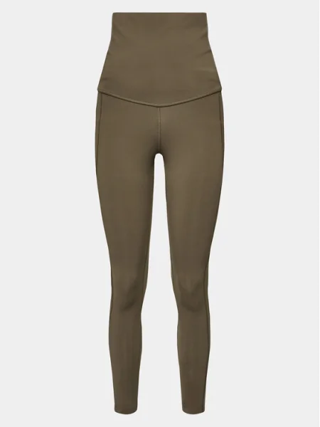Reebok Legíny Lux Maternity Fitted Fit zelená